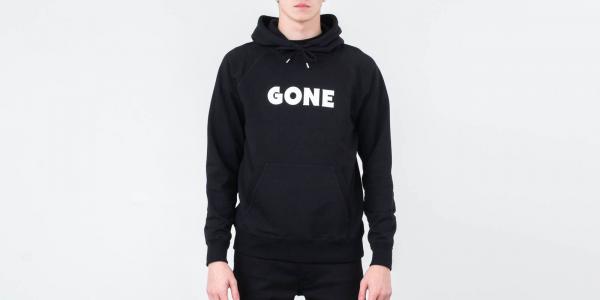 WOOD WOOD Fred Pullover Hoodie Black