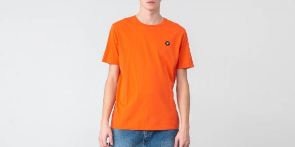 WOOD WOOD Ace Tee Orange