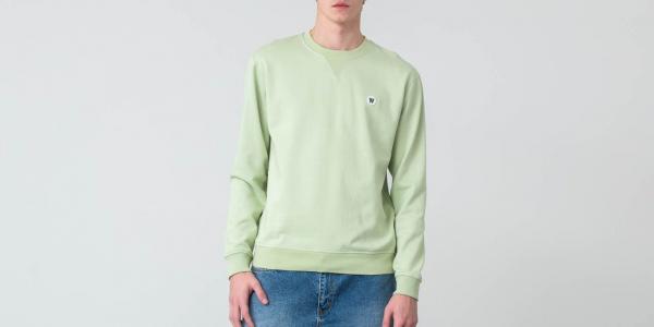 WOOD WOOD Tye Sweatshirt Mint