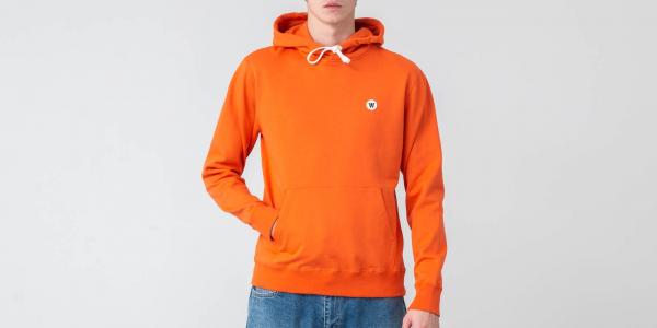 WOOD WOOD Ian Hoodie Orange