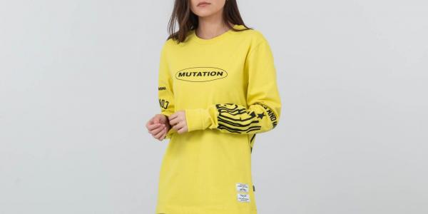 Converse x Perks and Mini "Mutation" Longsleeve Tee Green Sheen
