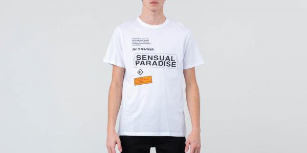 Soulland Slake Tee White
