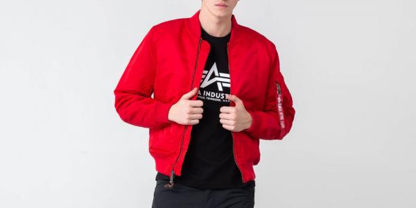 Alpha Industries MA-1 VF 59 Speed Red