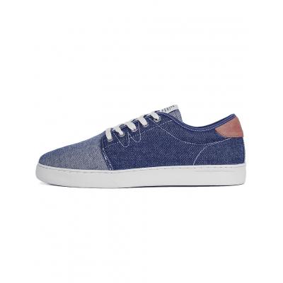 Sneakers - tenisky WeSC Off deck sneaker denim backside