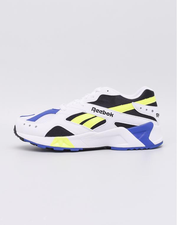 Reebok Aztrek White/ Black/ Cobalt/ Yellow 41