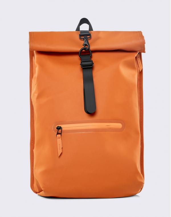 Rains Roll Top Rucksack 83 Fire Orange