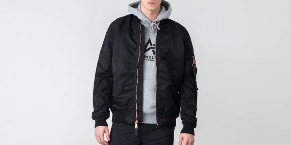 Alpha Industries MA-1 VF LW Black/ Copper
