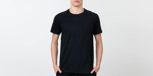 Reigning Champ Raglan Tee Black