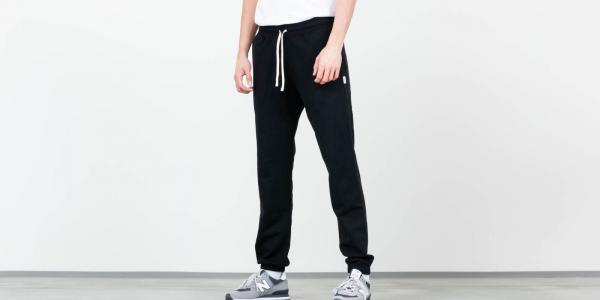 Reigning Champ Mid Weight Terry Cuffed Sweatpants Black