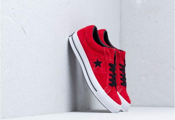 Converse One Star OX Enamel Red/ Black/ White