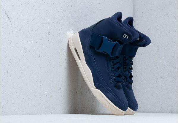 Air Jordan Wmns 3 Retro Exp Xx Midnight Navy/ Light Cream-Light Cream