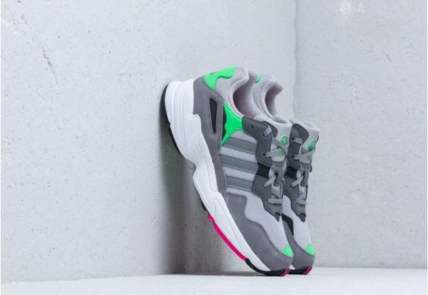 adidas Yung-96 J Grey Two/ Grey Three/ Shock Pink