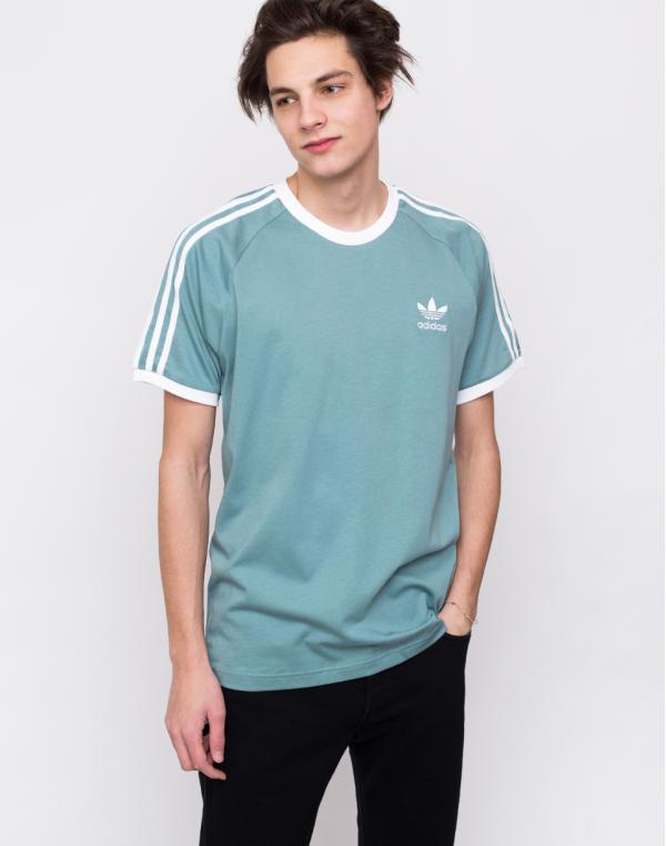 adidas Originals 3-Stripes Tee Vapour Steel L
