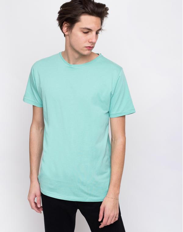 Knowledge Cotton Basic Regular Fit O-Neck Tee 1263 Dusty Jade Green S