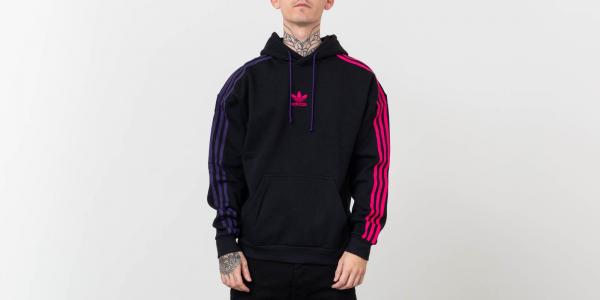 adidas 3-Stripes Hoodie Black