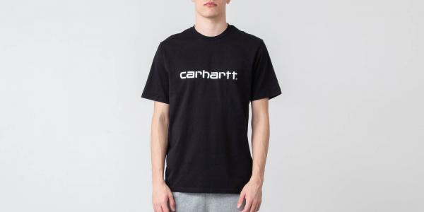 Carhartt WIP Script Shortsleeve Tee Black/ White
