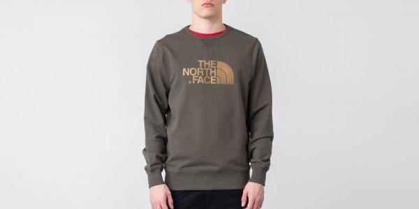 The North Face Drew Peak Crew New Taupe Green