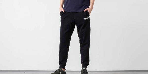 Carhartt WIP College Sweat Pant Black/ White
