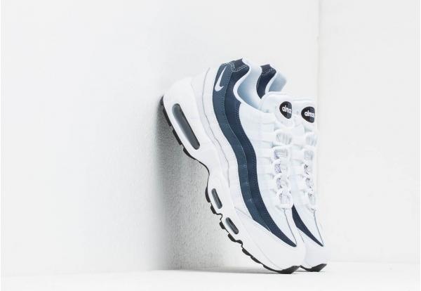 Nike Air Max 95 Essential White/ White-Midnight Navy-Monsoon Blue