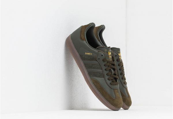 adidas Samba Og Ft Night Cargo/ Night Cargo/ Gold Metalic