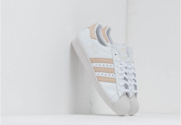 adidas Superstar 80S Ftw White/ Ecrtin/ Crystal White