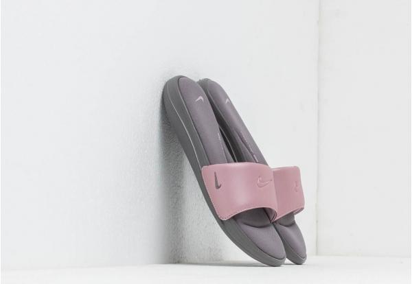 Nike Wmns Ultra Comfort3 Slide Gunsmoke/ Gunsmoke-Plum Chalk