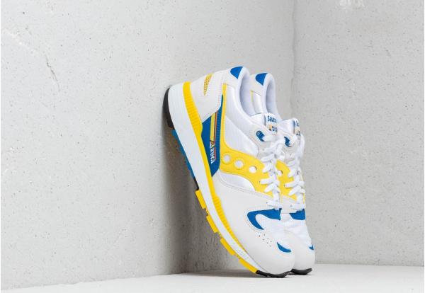 Saucony Azura White/ Yellow/ Blue