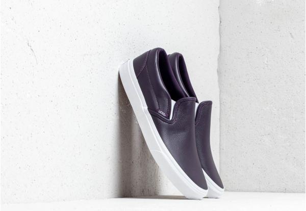 Vans Classic Slip-On (Leather) Mysterioso/ True