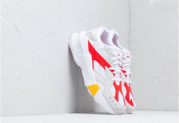 Reebok x Gigi Hadid Aztrek Double 93 White/ True Grey/ Red/ Gold