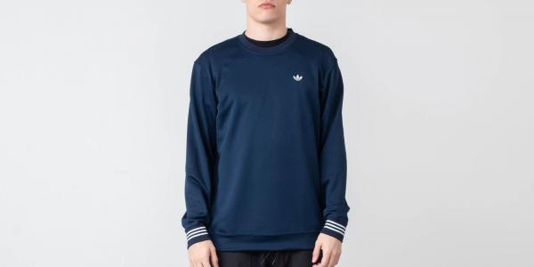 adidas Pique Crewneck Night Indigo