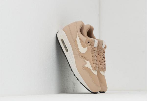 Nike Wmns Air Max 1 Premium Linen/ Pale Ivory-Summit White-Black