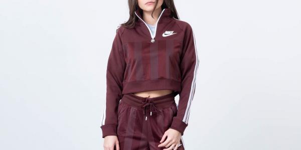 Nike Wmns Long Sleeve Top El Dorado/ Plum Chalk/ White