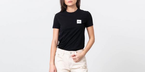 WOOD WOOD Eden Tee Black