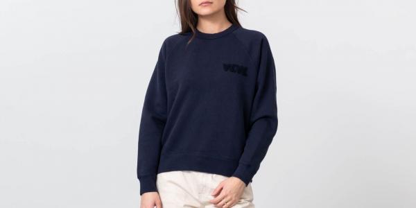 WOOD WOOD Jerri Sweatshirt Navy