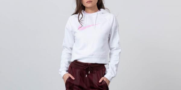 Nike Sportswear Fleece Hoodie White
