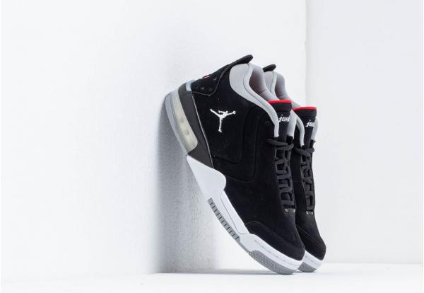 Jordan Big Fund Black/ Metallic Silver-White