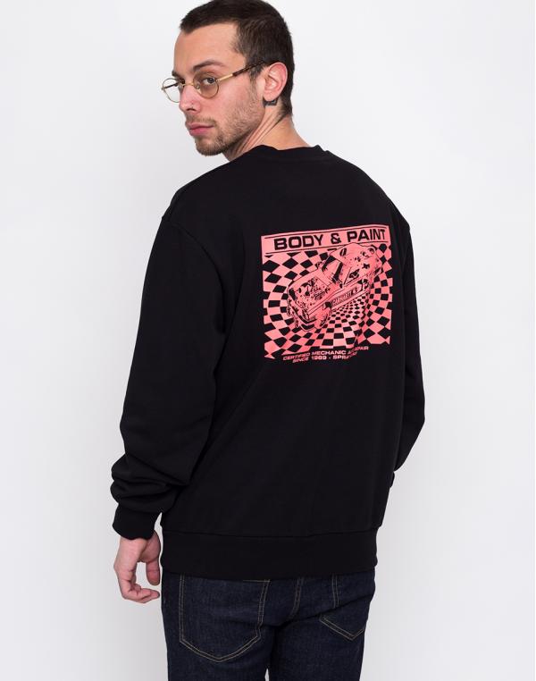 Carhartt WIP Body & Paint Sweat Black/Red L