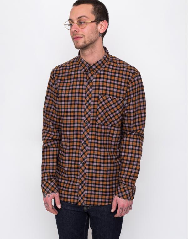 Carhartt WIP Lanark Shirt Lanark Check/Hamilton Brown M
