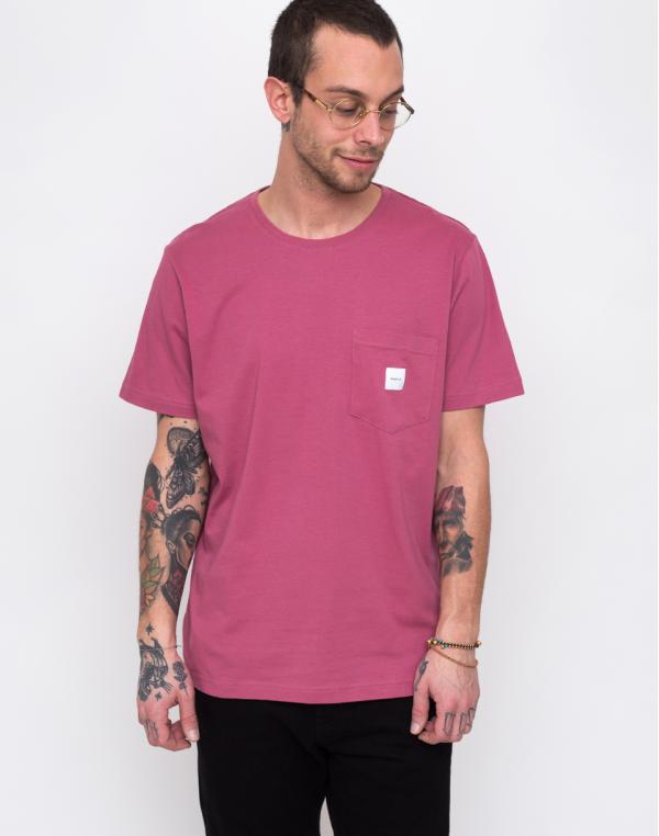 Makia Square Pocket T-shirt Mauve L