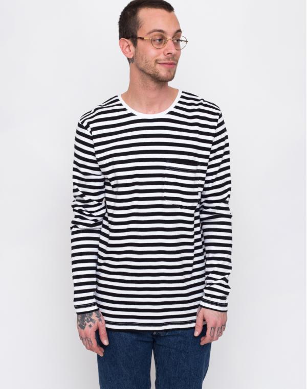 Makia Verkstad Long Sleeve Black/White L