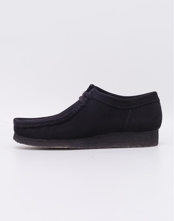 Clarks Originals Wallabee Black Suede 44