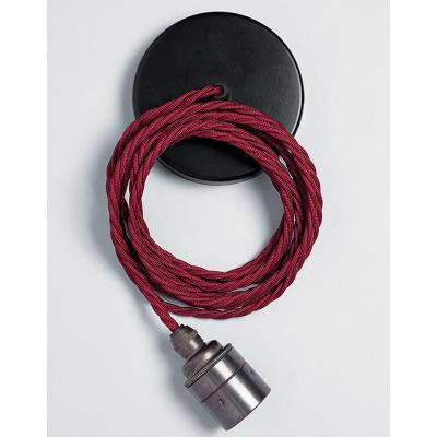 Nostalgia Lights PENDANT SET Plain Skirt matte antique / burgundy red