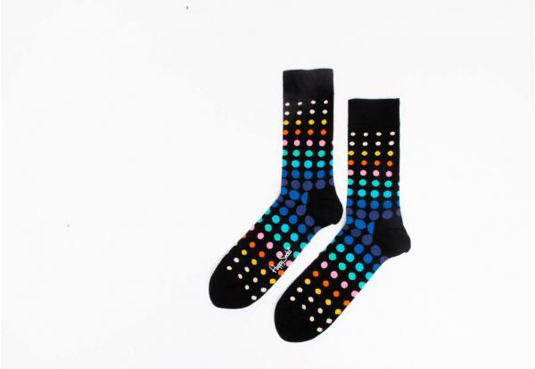 Happy Socks Faded Disco Dot