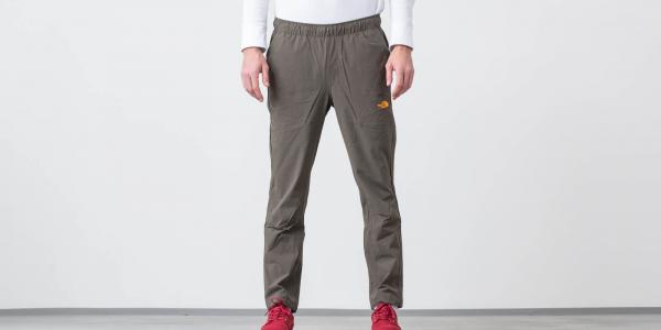 The North Face Tech Woven Pants New Taupe Green/ Zinnia Orange