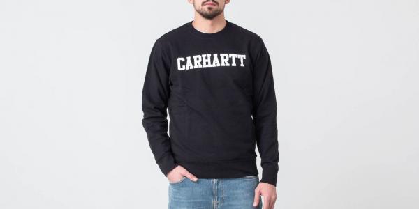 Carhartt WIP College Sweat Black/ White