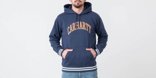 Carhartt WIP Hooded Knowledge Sweat Blue