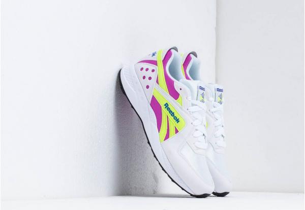 Reebok Pyro White/ Violet/ Neon/ Cobalt