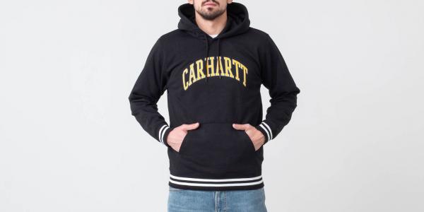 Carhartt WIP Hooded Knowledge Sweat Black