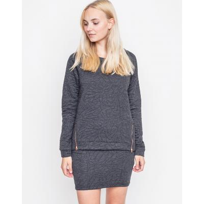 Mikina Ichi PETIT Dark Grey Melange