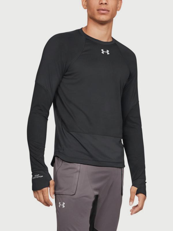 Tričko Under Armour Run Gore-Tex Windstopper Ls Černá